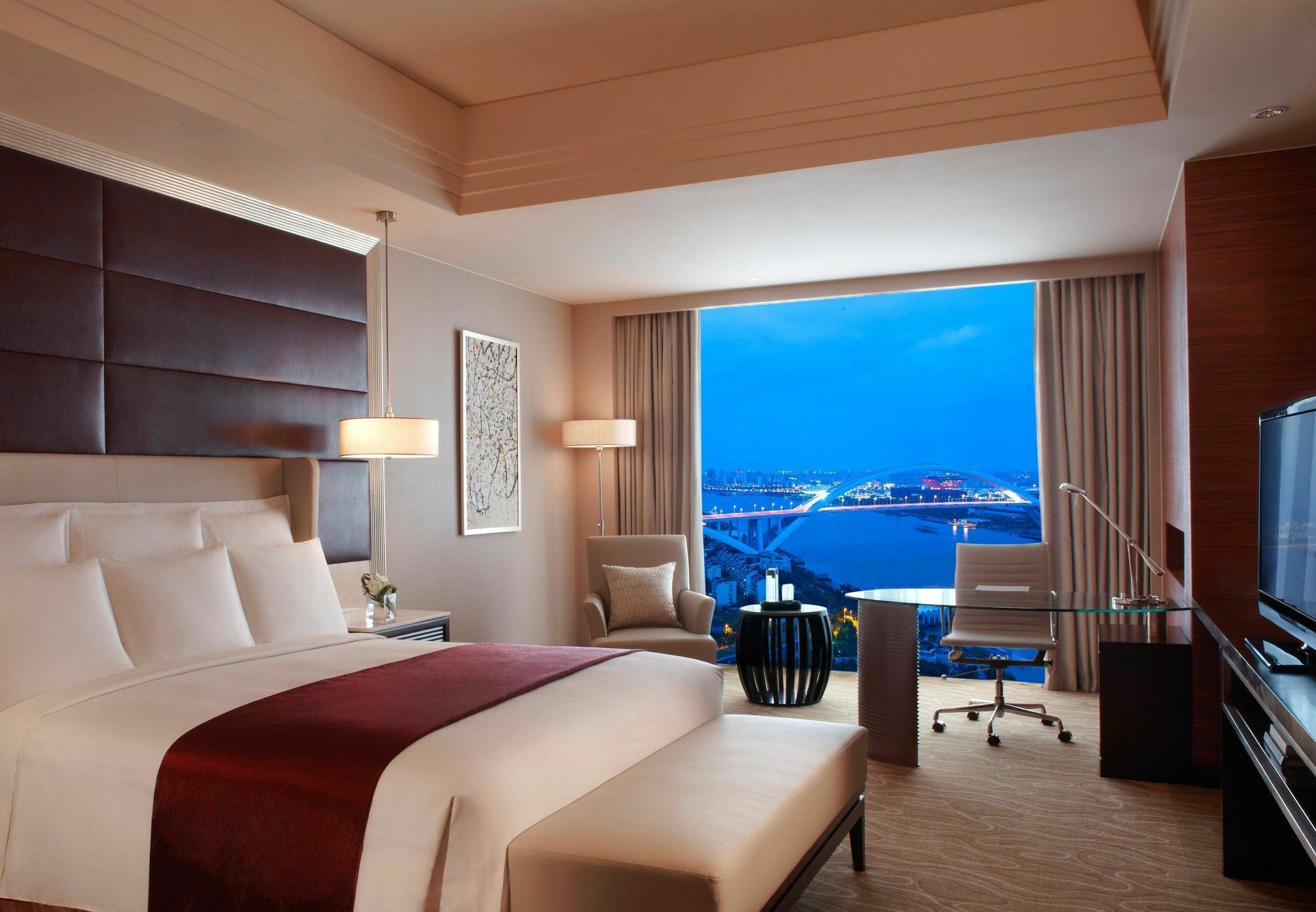 Shanghai Marriott Hotel Riverside Exterior photo